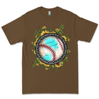 Cacao baseball gemstone sunflower Premium Tee - JahusDesignShop