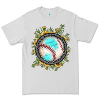 Dove Grey baseball gemstone sunflower Premium Tee - JahusDesignShop