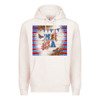 Pale Pink American mama Premium Hoodie - TumblerDesignByShophia