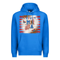 True Royal American mama Premium Hoodie - TumblerDesignByShophia