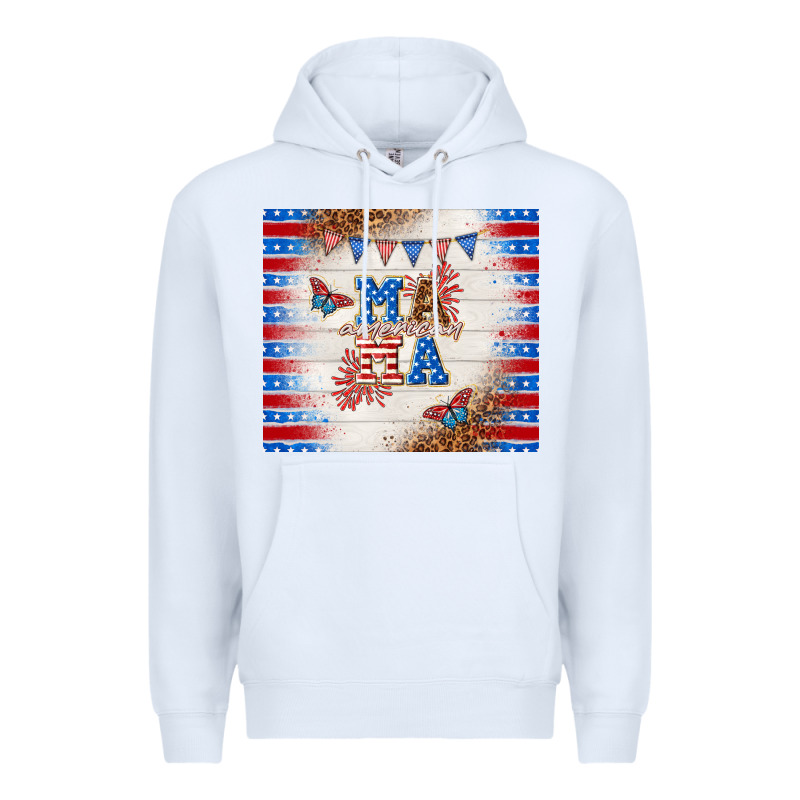 American Mama Premium Hoodie by TumblerDesignByShophia | Teevron