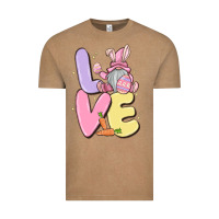 Vintage Coffee love easter gnome Vintage Tee - MaliasSmallBusiness