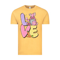 Vintage Mustard love easter gnome Vintage Tee - MaliasSmallBusiness