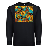 Black rustic sunflowers Premium Sweatshirt - TumblerDesignByShophia