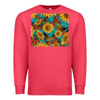Cardinal rustic sunflowers Premium Sweatshirt - TumblerDesignByShophia