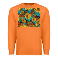Carrot rustic sunflowers Premium Sweatshirt - TumblerDesignByShophia
