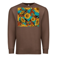 Chestnut rustic sunflowers Premium Sweatshirt - TumblerDesignByShophia