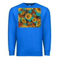 True Royal rustic sunflowers Premium Sweatshirt - TumblerDesignByShophia