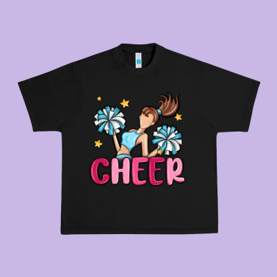 Cheer Urban Heavy Tee Designed By Maliassmallbusiness