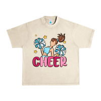 Sandshell cheer Urban Heavy Tee - MaliasSmallBusiness