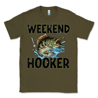 Army Green weekend hooker Classic Tee - JahusDesignShop