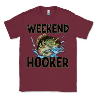 Burgundy weekend hooker Classic Tee - JahusDesignShop