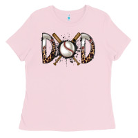 Bubblegum Pink dad baseball Ladies Tee - RacoonDesign
