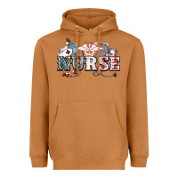 Meerkat American Nurse 4th of july Heavyweight Hoodie - HowdyJamesFarm