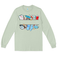 Matcha custom name nurse Long Sleeve Tee - MaliasSmallBusiness