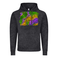 Leopard Gemstone Mardi Gras Vintage Hoodie | Teevron