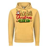 Vintage Mustard Baking Christmas cheer Vintage Hoodie - NancyCooperArtShop