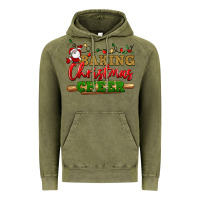 Vintage Olive Baking Christmas cheer Vintage Hoodie - NancyCooperArtShop