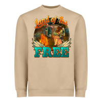 Land Of The Free Heavyweight Sweatshirt | Teevron