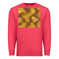 Cardinal gold glitter with leopard pattern Premium Sweatshirt - TumblerDesignByShophia