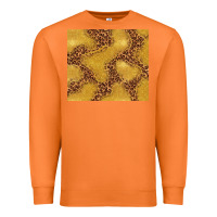 Carrot gold glitter with leopard pattern Premium Sweatshirt - TumblerDesignByShophia