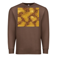 Chestnut gold glitter with leopard pattern Premium Sweatshirt - TumblerDesignByShophia