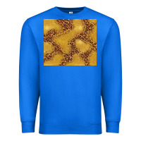 True Royal gold glitter with leopard pattern Premium Sweatshirt - TumblerDesignByShophia