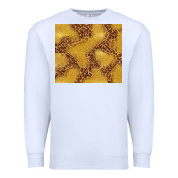 White gold glitter with leopard pattern Premium Sweatshirt - TumblerDesignByShophia