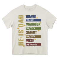 Cream bible verses Heavy Core Tee - JahusDesignShop