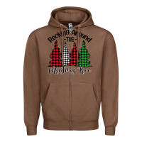 Chestnut rocking around the christmas tree Zipper Hoodie - Bettercallsaul