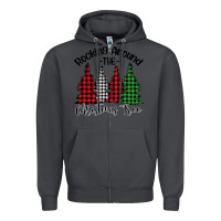 Smoke rocking around the christmas tree Zipper Hoodie - Bettercallsaul