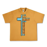Peanut Butter i can do all things through christ who strengthens Urban Heavy Tee - MaliasSmallBusiness