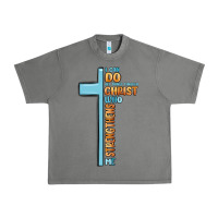 I Can Do All Things Through Christ Who Strengthens Urban Heavy Tee | Teevron