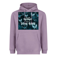 Lavender all this mama want is a silent night Heavyweight Hoodie - TumblerDesignByShophia