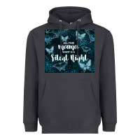 Smoke all this mama want is a silent night Heavyweight Hoodie - TumblerDesignByShophia