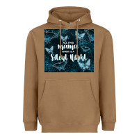 Toasted Coconut all this mama want is a silent night Heavyweight Hoodie - TumblerDesignByShophia
