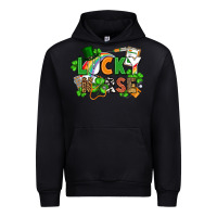 Black lucky nurse St. Patrick's Day Urban Hoodie - FaDigitalArtStudio