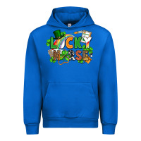 Cobalt lucky nurse St. Patrick's Day Urban Hoodie - FaDigitalArtStudio