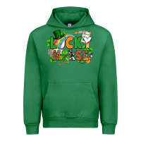 Emerald lucky nurse St. Patrick's Day Urban Hoodie - FaDigitalArtStudio