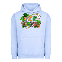Pigment Grape Ice lucky nurse St. Patrick's Day Urban Hoodie - FaDigitalArtStudio