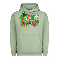 Pigment Oil Green lucky nurse St. Patrick's Day Urban Hoodie - FaDigitalArtStudio