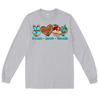 Moon Dust peace love teach Long Sleeve Tee - NancyCooperArtShop