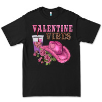 Black valentines day valentine vıbes Premium Tee - AdoDesignShop