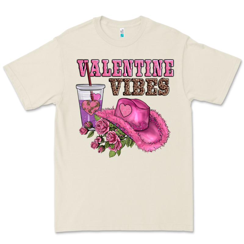 Valentines Day Valentine Vıbes Premium Tee by AdoDesignShop | Teevron