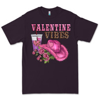 Plum valentines day valentine vıbes Premium Tee - AdoDesignShop