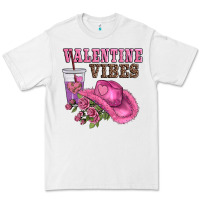 White valentines day valentine vıbes Premium Tee - AdoDesignShop