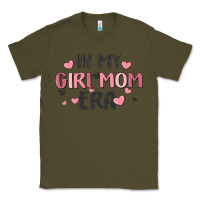 Army Green in my girl mom era Classic Tee - MaliasSmallBusiness