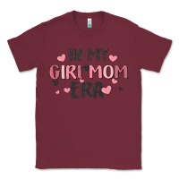 Burgundy in my girl mom era Classic Tee - MaliasSmallBusiness