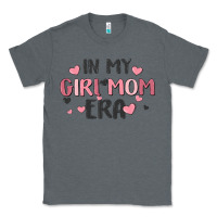 Charcoal Heather in my girl mom era Classic Tee - MaliasSmallBusiness