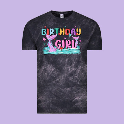 Birthday Girl Vintage Tee Designed By Maliassmallbusiness